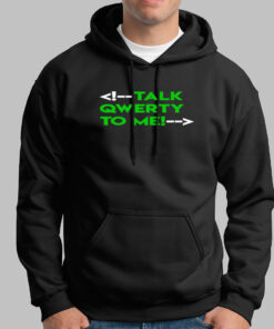 Pick up Qwerty Informatic Hoodies For Men