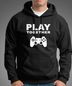 Play Together Funny Gaming Hoodies For Men