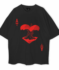 Playing Card Oversized T-Shirt