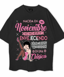 Poster Betty Boop Oversized T-Shirt