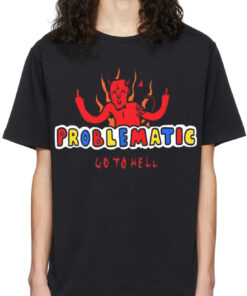 Problematic Oversized Drop T-Shirt