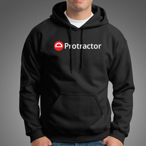 Protractor Automation Tool Programming Hoodies For Men