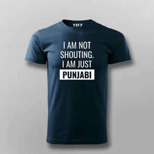 Punjabi Shouting Tee – Loud and Proud