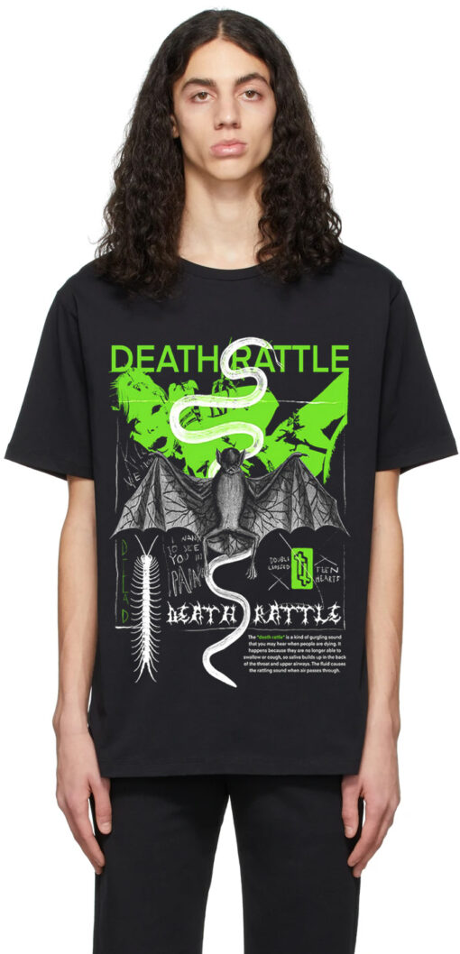 Rattle Death Oversized Drop T-Shirt