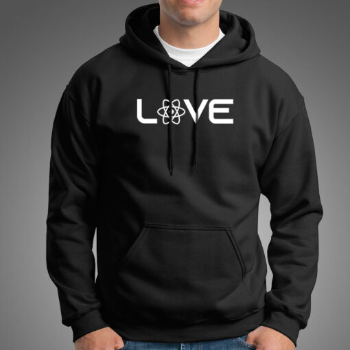 React JS love Hoodies For Men