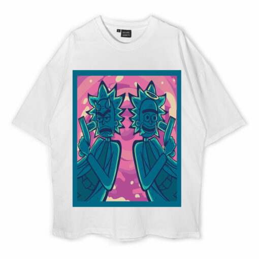 Rick And Morty Oversized T-Shirt