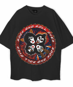 Rock And Roll Over Oversized T-Shirt