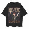 Rock Or Bust Oversized T-Shirt