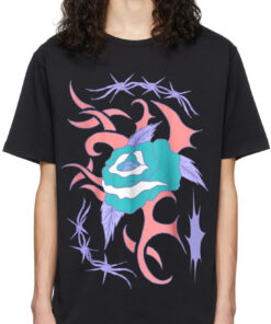 Rose Oversized Drop T-Shirt