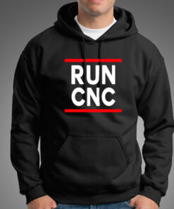 Run CNC Funny Machinist Engineer G-Code Hoodies For Men