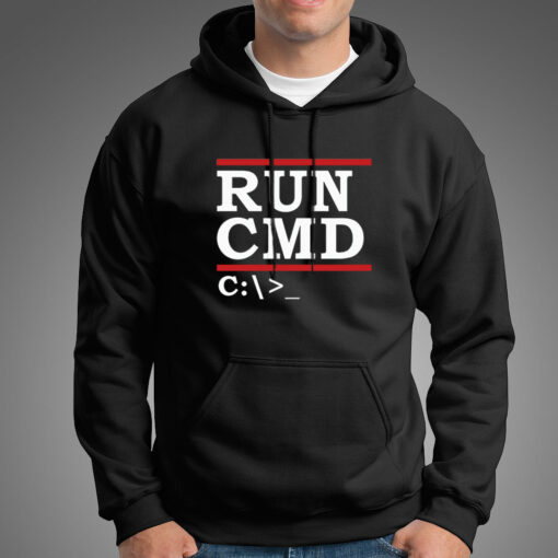 Run Cmd Hoodies For Men