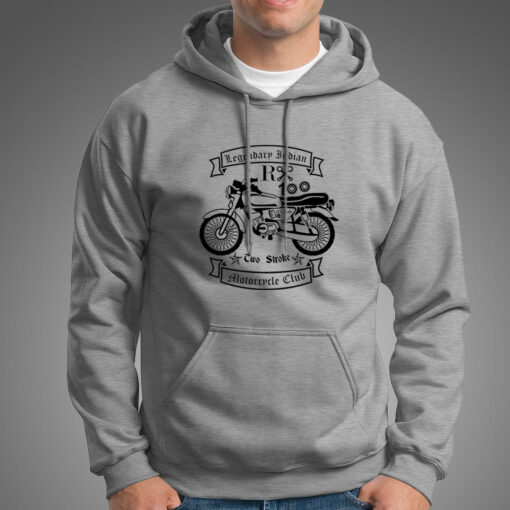 Rx 100 Legendary Indian Motorcycle Hoodies For Men