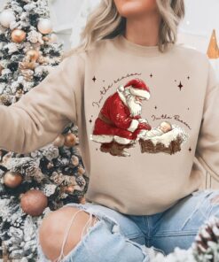 Sand The Reason for the Season Christmas Sweatshirt – Adult Sizes – Gildan or Bella Canvas Religious Sweatshirt