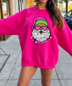 Santa Sweatshirt Christmas Sweatshirt