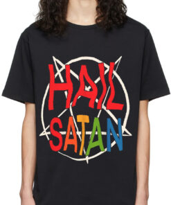 Satan Hail Oversized Drop T-Shirt