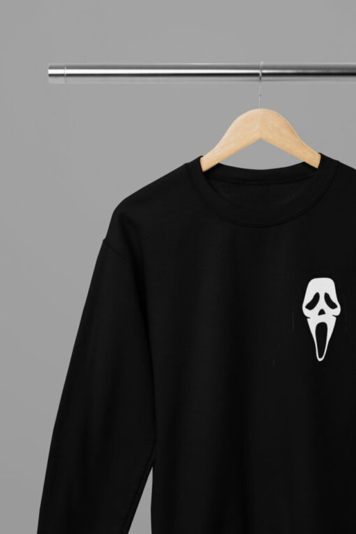 Scream Ghost Face Logo Halloween Movie T-ShirtSweatshirt