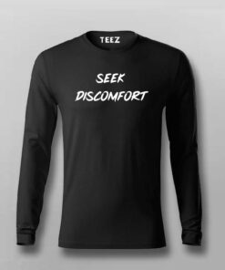 Seek Discomfort T-shirt For Men 1 Seek Discomfort T shirt For Men 2