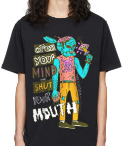 Shut Your Mouth Oversized Drop T-Shirt