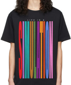 Simulation Oversized Drop T-Shirt