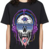 Skull Oversized Drop T-Shirt