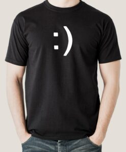 Smile Emoticon Men’s T-shirt Smile Emoticon Men’s T-shirt