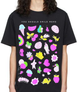 Smile Oversized Drop T-Shirt