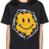 Smiley Oversized Drop T-Shirt