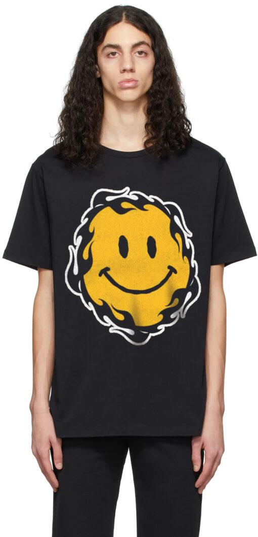 Smiley Oversized Drop T-Shirt