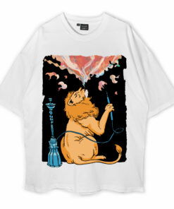 Smokin Lion Oversized T-Shirt