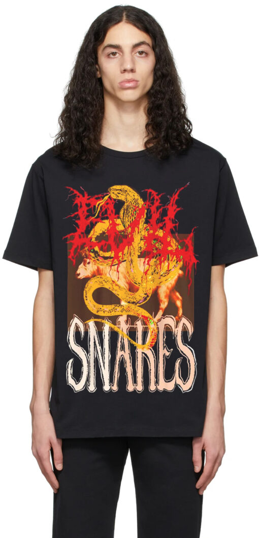 Snakes Oversized Drop T-Shirt