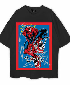 Sneakerhead Spider Man Oversized T-Shirt