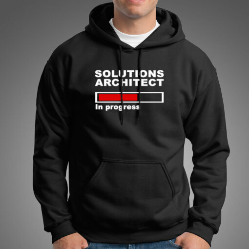 Solutions Architect In Progress Hoodies For Men