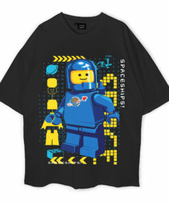 Spacecraft Oversized T-Shirt
