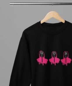 Squid Game 3 Character T-ShirtSweatshirt Squid Game 3 Character T-ShirtSweatshirt