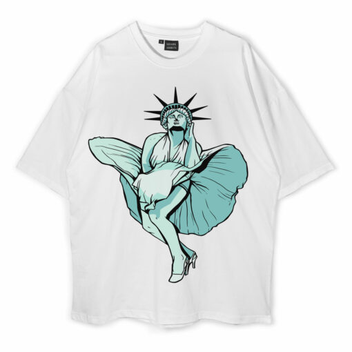 Statue Of Liberty Oversized T-Shirt