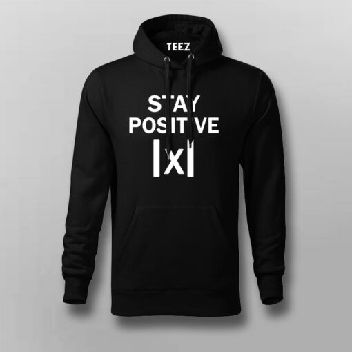 Stay Positive X – Maths funny T-shirt For Men