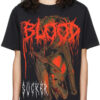 Sucker Blood Oversized Drop T-Shirt