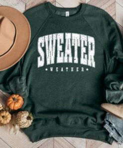 Sweater Weather Sweatshirt Adult Sizes Gildan or Soft Bella