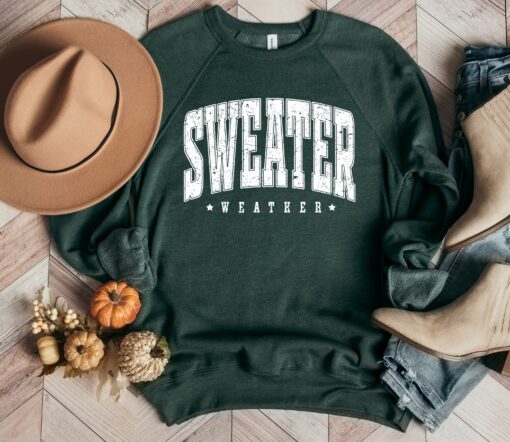 Sweater Weather Sweatshirt Adult Sizes Gildan or Soft Bella