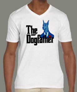 The Dog Father  God Father Parody Men’s T-shirt The Dog Father  God Father Parody Men’s T-shirt