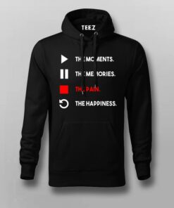 The Moments The Memories The Pain The Happiness T- Shirt For Men The Moments The Memories The Pain The Happiness T- Shirt For Men