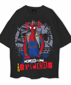 The Never Mind Spiders Oversized T-Shirt