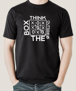 Think Outside The Box Men’s T-shirt Think Outside The Box Men’s T-shirt