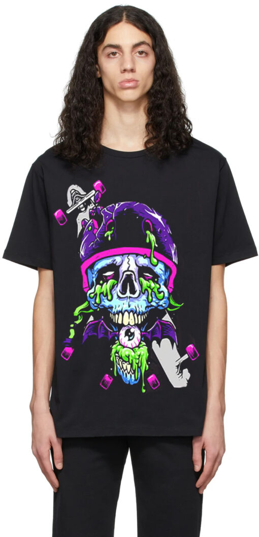 Trippy Oversized Drop T-Shirt