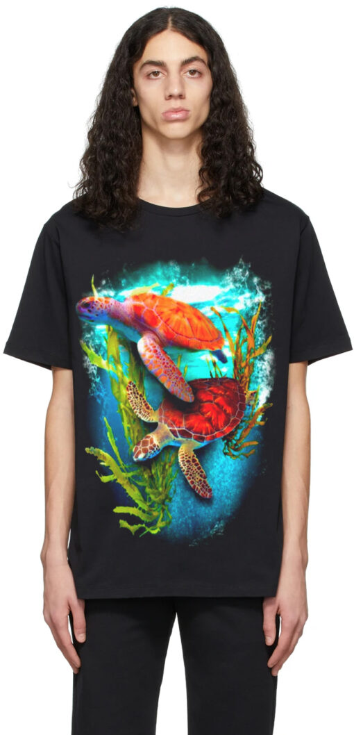 Turtles Sea Oversized Drop T-Shirt