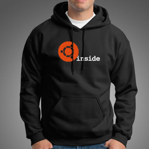 Ubuntu Linux Inside Hoodies For Men