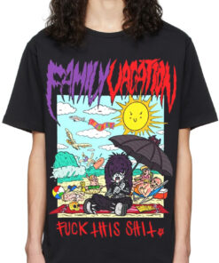 Vacation Family Oversized Drop T-Shirt