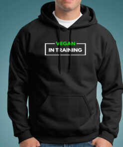 Vegan In Training Men’s Hoodies