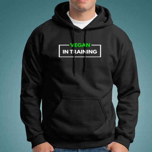 Vegan In Training Men’s Hoodies