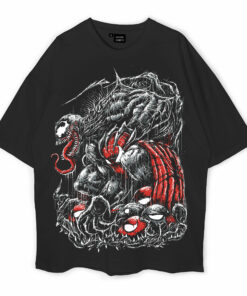 Venom Black Oversized T-Shirt